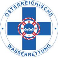 Österreichische Wasserrettung Logo (blaues Kreuz)